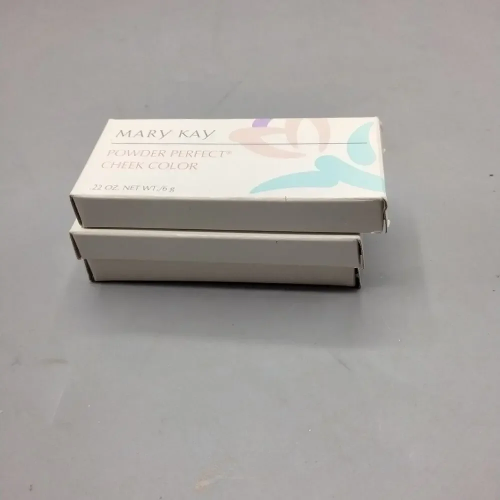 Lot Of 3 Mary Kay Powder Perfect Cheek Color Blush Wildberry Mulberry Clay
